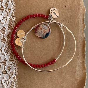 Set of 2 Alex and ani bracelets